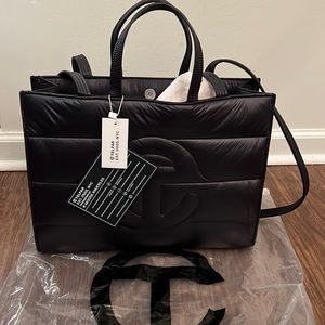 Moose Knuckles x TELFAR Medium Puff Shopper - Black